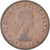 Coin, Great Britain, Elizabeth II, Penny, 1961, EF(40-45), Bronze, KM:897