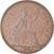 Coin, Great Britain, Elizabeth II, Penny, 1961, EF(40-45), Bronze, KM:897