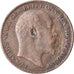 Münze, Großbritannien, Edward VII, Farthing, 1909, SS, Bronze, KM:792