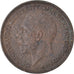 Moneta, Gran Bretagna, George V, Farthing, 1935, MB+, Bronzo, KM:825