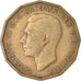 Coin, Great Britain, George VI, 3 Pence, 1939, EF(40-45), Nickel-brass, KM:849