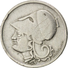 Coin, Greece, 50 Lepta, 1926, AU(50-53), Copper-nickel, KM:68