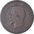 Moeda, França, Napoleon III, Napoléon III, 10 Centimes, 1856, Strasbourg