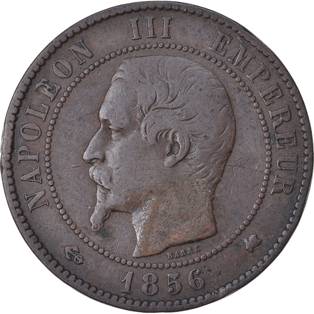 Coin, France, Napoleon III, Napoléon III, 10 Centimes, 1856, Bordeaux