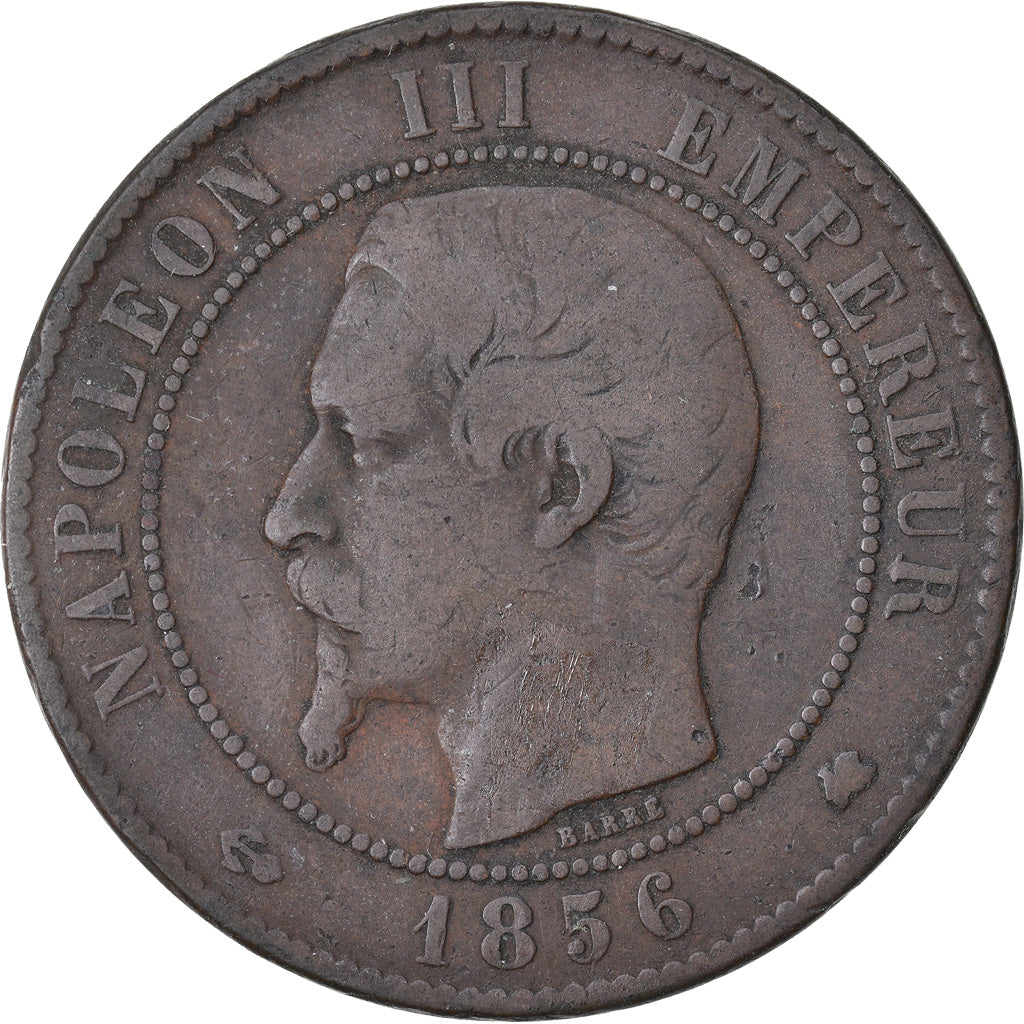 Coin, France, Napoleon III, Napoléon III, 10 Centimes, 1856, Bordeaux
