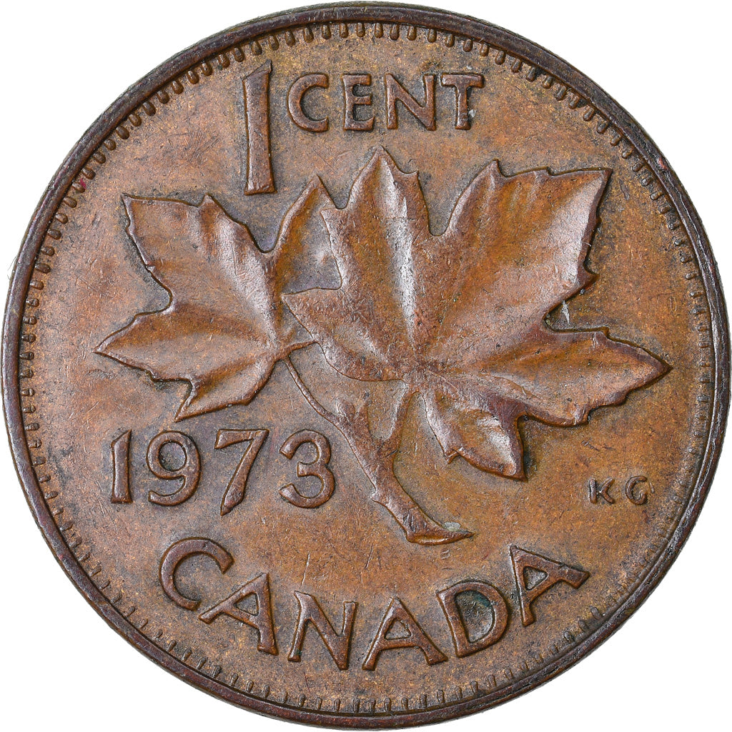 Münze, Kanada, Elizabeth II, Cent, 1973, Royal Canadian Mint, Ottawa, S+