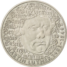 GERMANY - FEDERAL REPUBLIC, 5 Mark, 1983, Karlsruhe, KM #159, AU(55-58),...