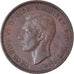 Moeda, Grã-Bretanha, George VI, Farthing, 1944, VF(30-35), Bronze, KM:843