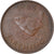 Coin, Great Britain, George VI, Farthing, 1944, VF(30-35), Bronze, KM:843