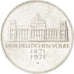 GERMANIA - REPUBBLICA FEDERALE, 5 Mark, 1971, Karlsruhe, Germany, SPL-, Argen...