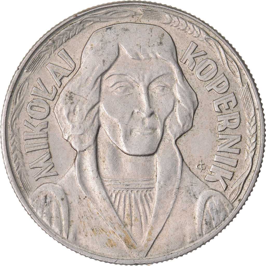 Coin, Poland, 10 Zlotych, 1968, Warsaw, EF(40-45), Copper-nickel, KM:51a