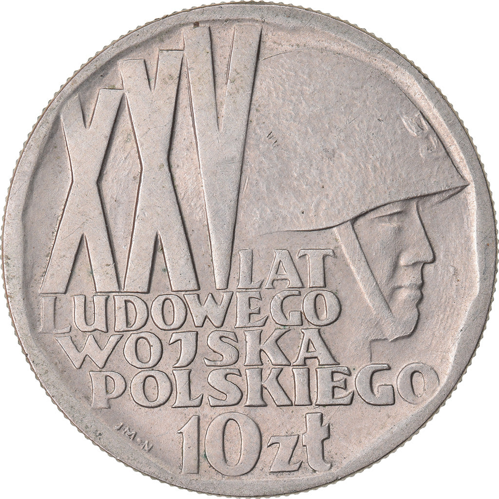 Monnaie, Pologne, 10 Zlotych, 1968, Warsaw, TTB, Copper-nickel, KM:60