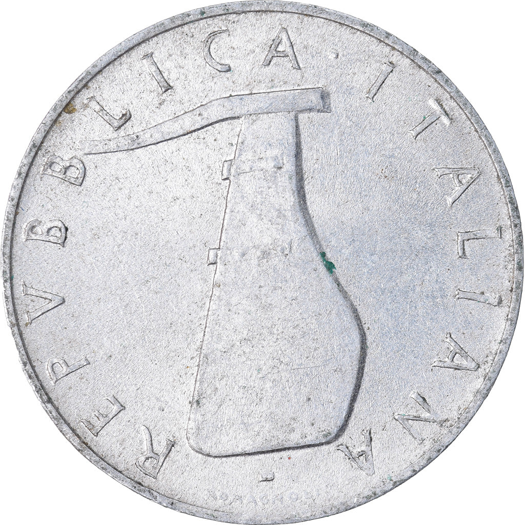 Coin, Italy, 5 Lire, 1951, Rome, EF(40-45), Aluminum, KM:92