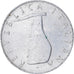 Coin, Italy, 5 Lire, 1951, Rome, EF(40-45), Aluminum, KM:92