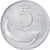 Moneda, Italia, 5 Lire, 1951, Rome, MBC, Aluminio, KM:92