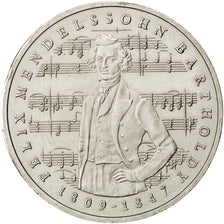 GERMANY - FEDERAL REPUBLIC, 5 Mark, 1984, Hamburg, KM #161, AU(55-58),...