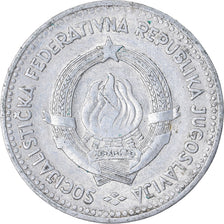 Moeda, Jugoslávia, 2 Dinara, 1963, EF(40-45), Alumínio, KM:37