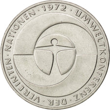 GERMANY - FEDERAL REPUBLIC, 5 Mark, 1982, Stuttgart, KM #157, AU(55-58),...