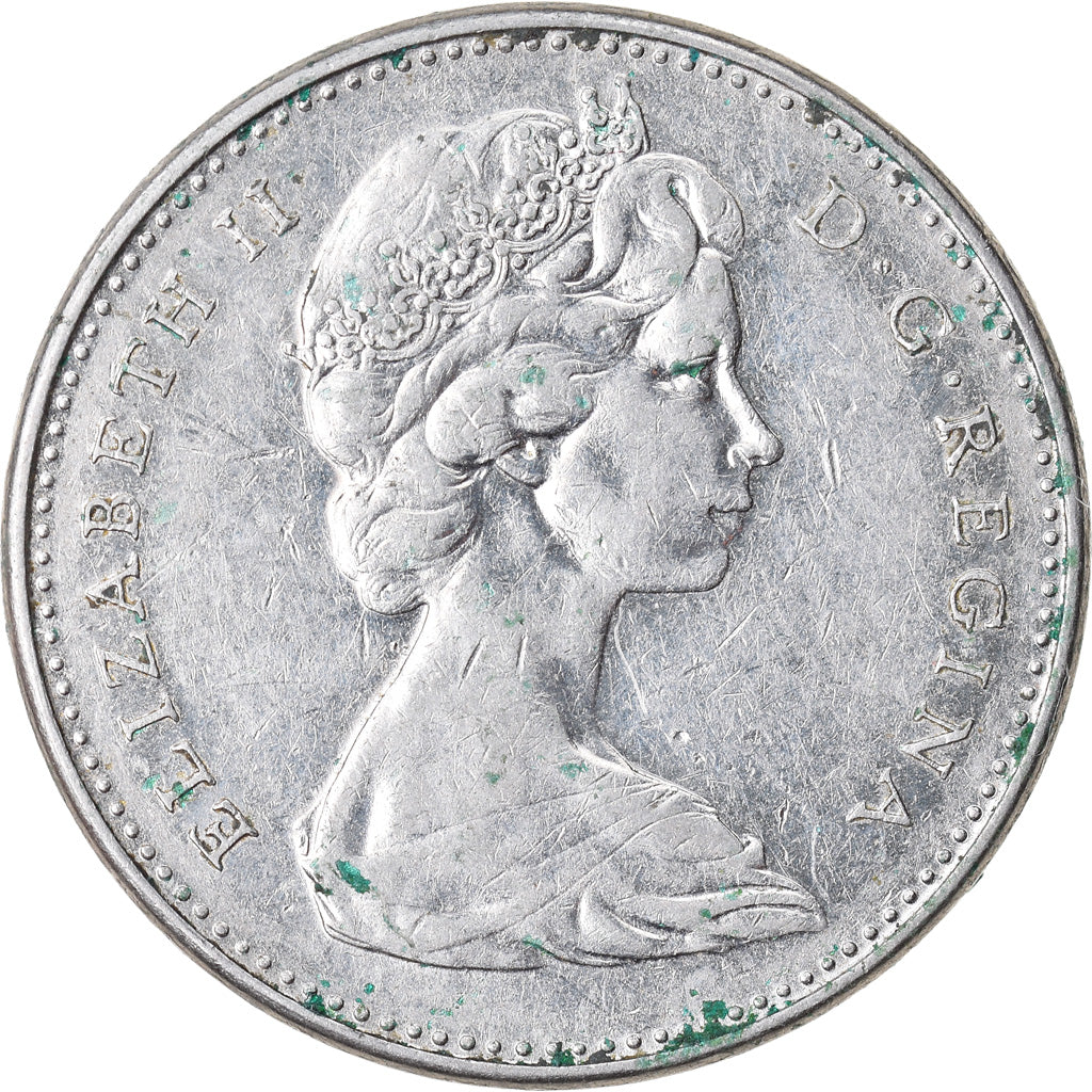 Monnaie, Canada, Elizabeth II, 5 Cents, 1965, Royal Canadian Mint, Ottawa, TB+
