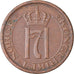 Moneta, Norvegia, Haakon VII, Ore, 1952, BB, Bronzo, KM:398