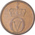 Moneta, Norvegia, Olav V, 2 Öre, 1960, BB, Bronzo, KM:410