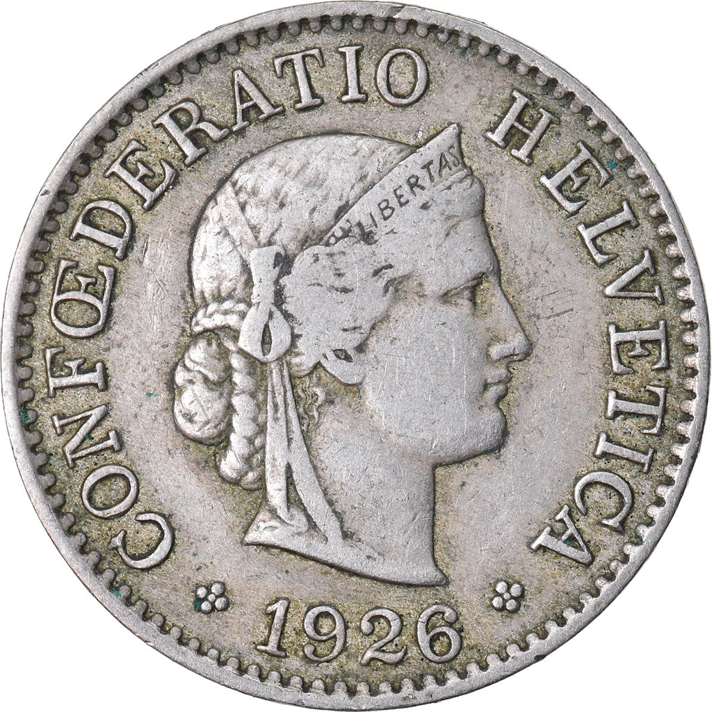 Monnaie, Suisse, 5 Rappen, 1926, Bern, TTB, Copper-nickel, KM:26