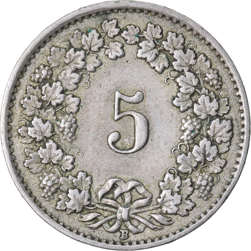 Monnaie, Suisse, 5 Rappen, 1926, Bern, TTB, Copper-nickel, KM:26