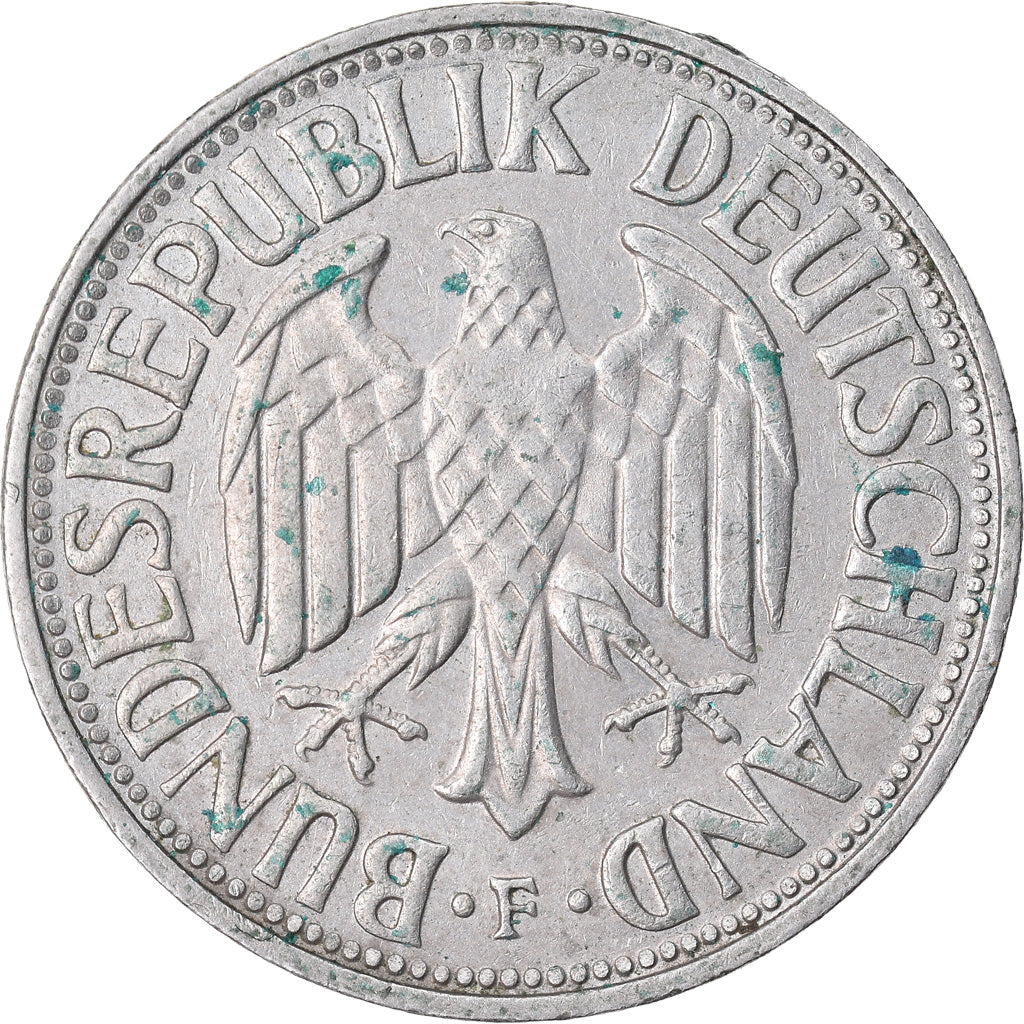Moneta, GERMANIA - REPUBBLICA FEDERALE, Mark, 1967, Stuttgart, BB, Rame-nichel