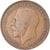 Coin, Great Britain, George V, Penny, 1915, VF(30-35), Bronze, KM:810