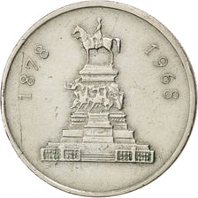 BULGARIA, Lev, 1969, KM #76, AU(50-53), Nickel-Brass, 27, 8.07
