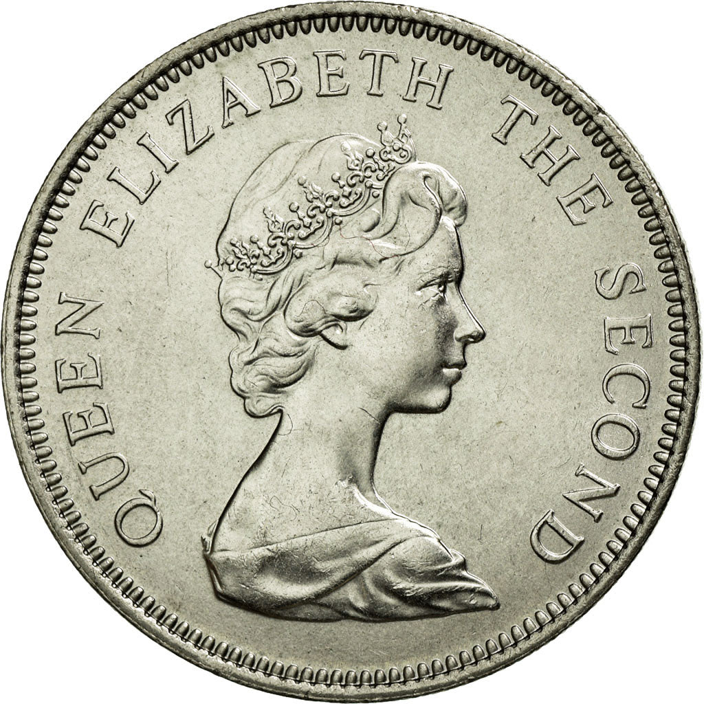Monnaie, Jersey, Elizabeth II, 10 New Pence, 1975, SUP+, Copper-nickel, KM:33