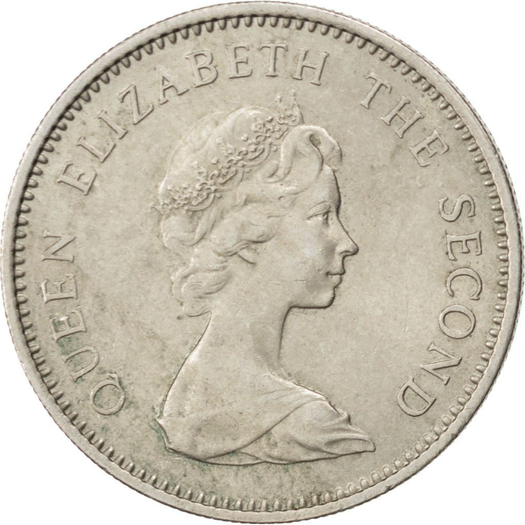 JERSEY, 5 New Pence, 1968, KM #32, MS(60-62), Copper-Nickel, 23.59, 5.62