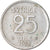 Moeda, Suécia, Gustaf VI, 25 Öre, 1957, VF(30-35), Prata, KM:824