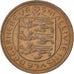 GUERNSEY, 2 New Pence, 1971, KM #22, AU(55-58), Bronze, 25.91, 7.10