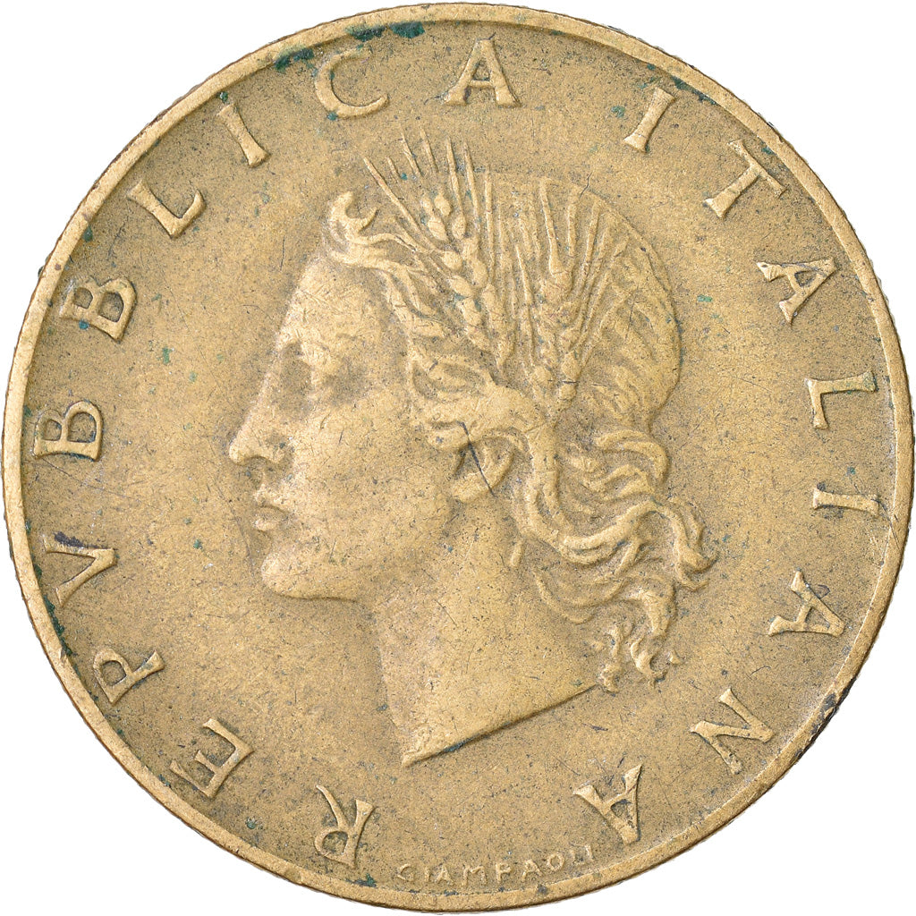 Münze, Italien, 20 Lire, 1959, Rome, S+, Aluminum-Bronze, KM:97.1