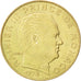 MONACO, 20 Centimes, 1976, KM #143, MS(60-62), Aluminum-Bronze, 23.5, Gadoury...
