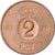 Moeda, Suécia, Gustaf VI, 2 Öre, 1971, EF(40-45), Bronze, KM:821