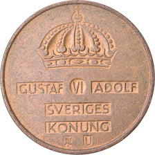 Moneta, Svezia, Gustaf VI, 5 Öre, 1971, MB+, Bronzo, KM:822