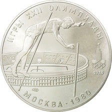 RUSSIA, 10 Roubles, 1978, KM #161, MS(63), Silver, 33.64