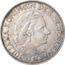 Moneta, Paesi Bassi, Juliana, 2-1/2 Gulden, 1962, MB+, Argento, KM:185
