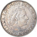 Moneta, Paesi Bassi, Juliana, 2-1/2 Gulden, 1962, MB+, Argento, KM:185