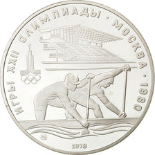 RUSSIA, 10 Roubles, 1978, KM #159, MS(63), Silver, 33.38