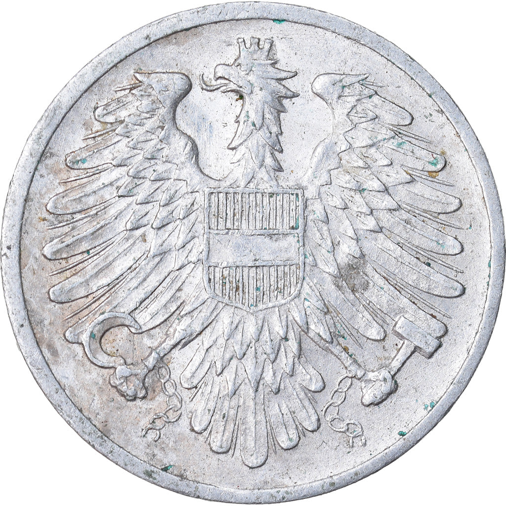 Moneta, Austria, 2 Groschen, 1962, MB+, Alluminio, KM:2876