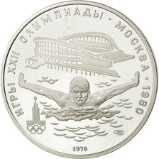 RUSSIA, 5 Roubles, 1978, KM #155, MS(63), Silver, 16.56