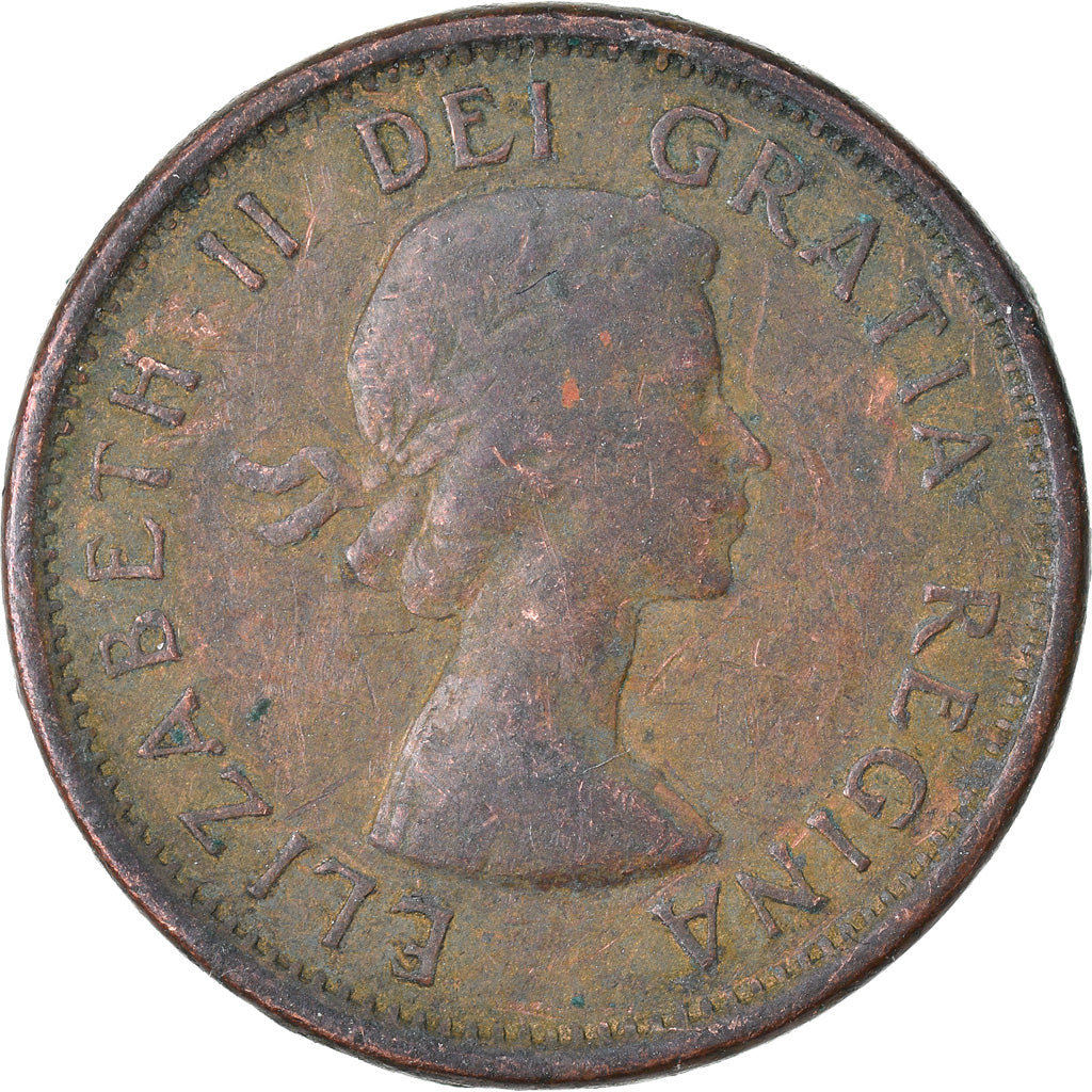 Münze, Kanada, Elizabeth II, Cent, 1961, Royal Canadian Mint, Ottawa, S+