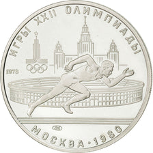 RUSSIA, 5 Roubles, 1978, KM #154, MS(63), Silver, 16.54