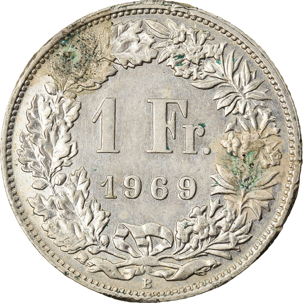 Monnaie, Suisse, Franc, 1969, Bern, TTB, Copper-nickel, KM:24a.1