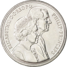 GREAT BRITAIN, 5 Pounds, 1997, KM #977, MS(63), Copper-Nickel, 38.61, 28.42