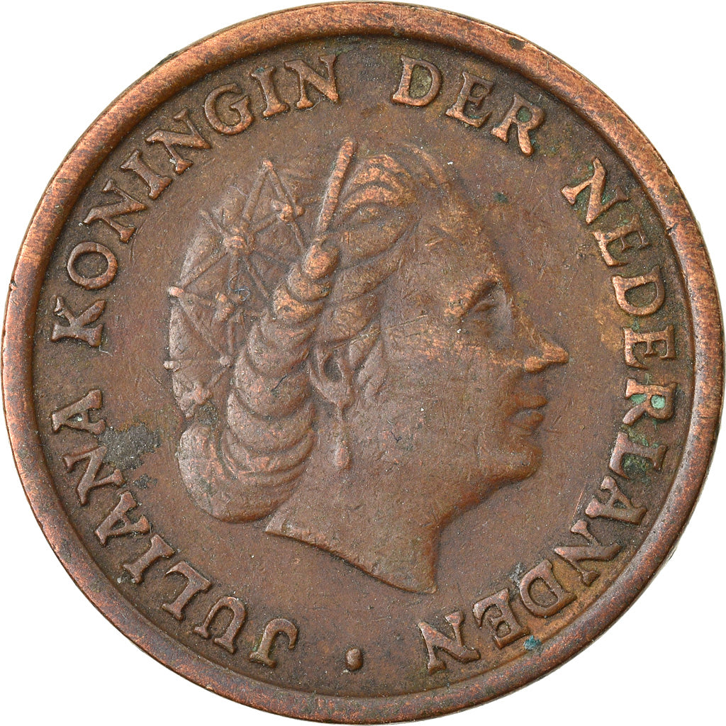 Münze, Niederlande, Juliana, Cent, 1954, S+, Bronze, KM:180