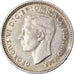 Coin, Australia, George VI, Threepence, 1942, Melbourne, EF(40-45), Silver